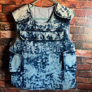 Rrebel Minds denim tactical vest M